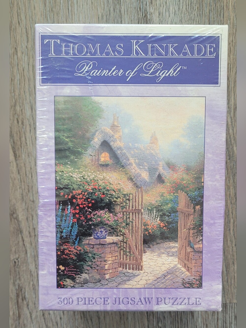 Vintage 300-piece Thomas Kinkade "Painter of Light" jigsaw puzzle, New!